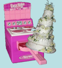 Easy Bake That Wedding Cake!